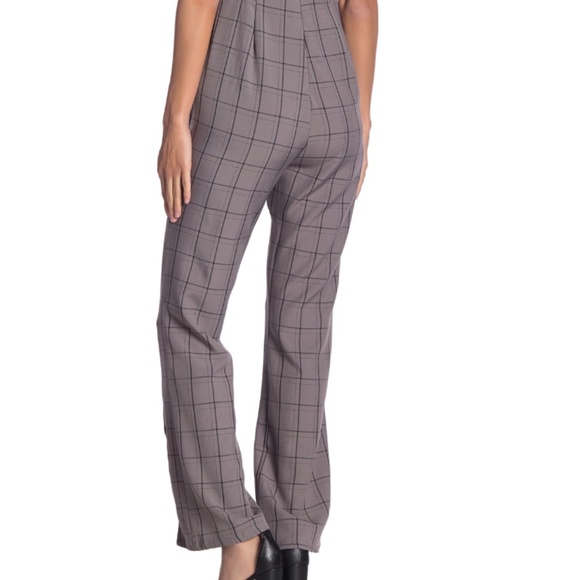 NWT Love & Harmony Sleeveless Checkered Jumpsuit - Picture 2 of 4